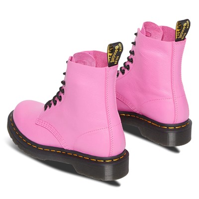 Women's 1460 Lace-Up Boots in Thrift Pink Alternate View