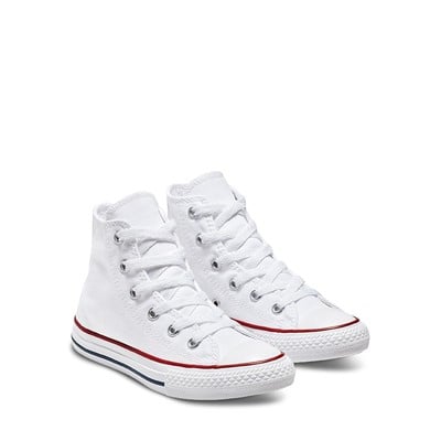 Little Kids' Chuck Taylor Hi Sneakers in White Alternate View