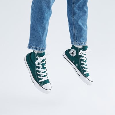 Chuck Taylor Hi Sneakers in Green Alternate View