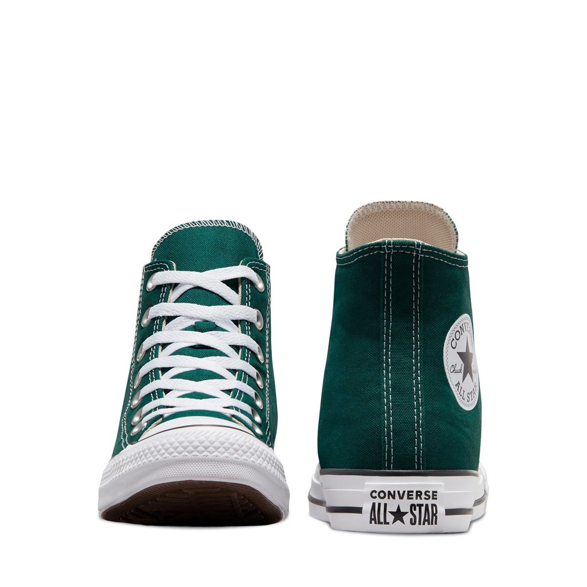 Chuck Taylor Hi Sneakers in Green | Little Burgundy