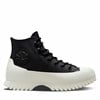 Bottes style baskets Chuck Taylor All Star Lugged 2.0 noires et blanches pour femmes