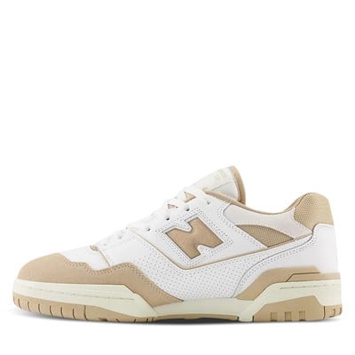 BB550 Sneakers in White/Brown Alternate View