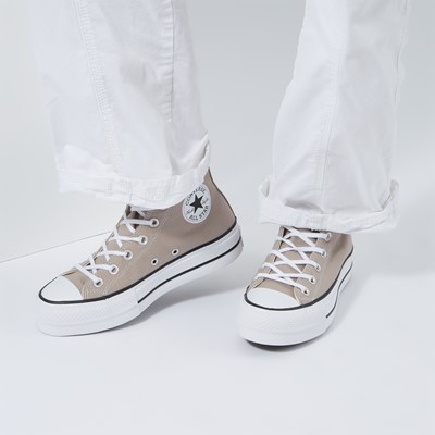 Chuck Taylor Lift Hi Sneakers in Taupe Alternate View