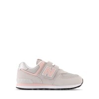 Little Kids' 574 Sneakers in Grey/Pink