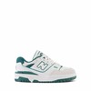 Little Kids' BB550 Sneakers in White/Teal