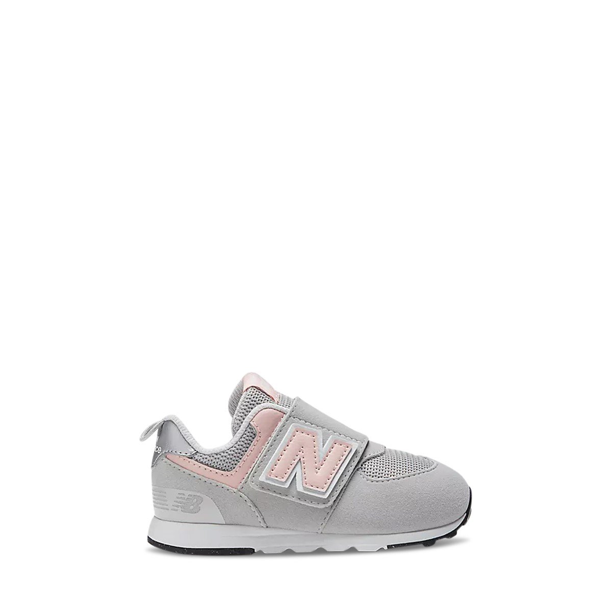 Toddler's 574 Sneakers in Grey/Pink