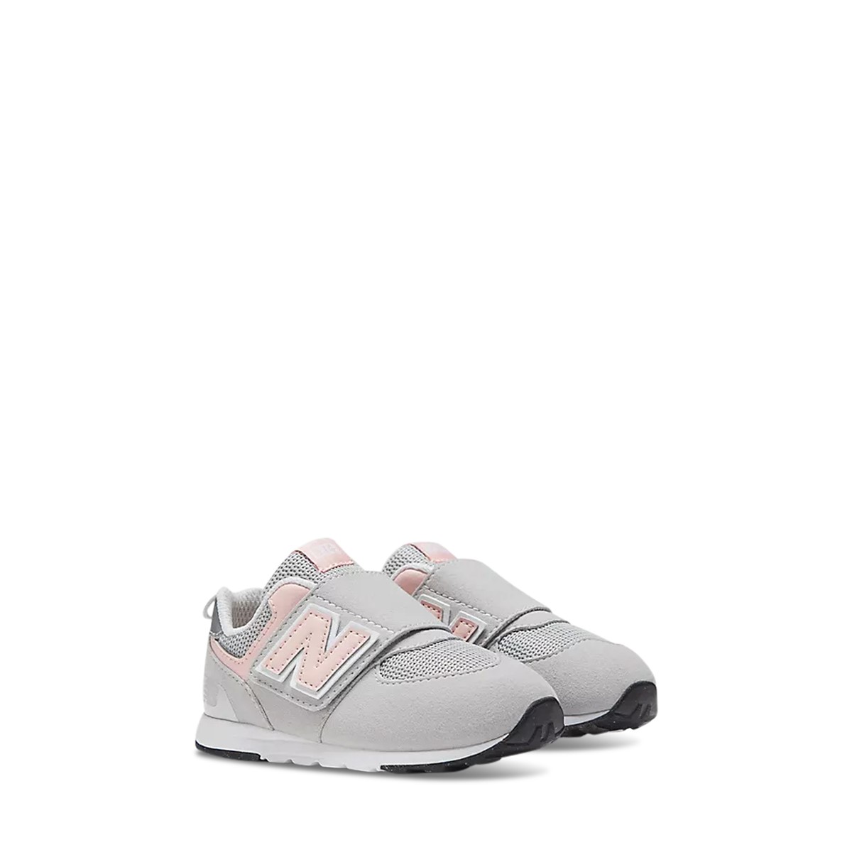 Toddler's 574 Sneakers in Grey/Pink | Little Burgundy