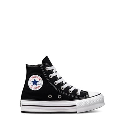 Little Kids' Chuck Taylor EVA Hi Platform Sneakers in Black/White