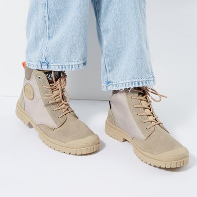Women's Pampa SP20 Lace-Up Boots in Beige Alternate View