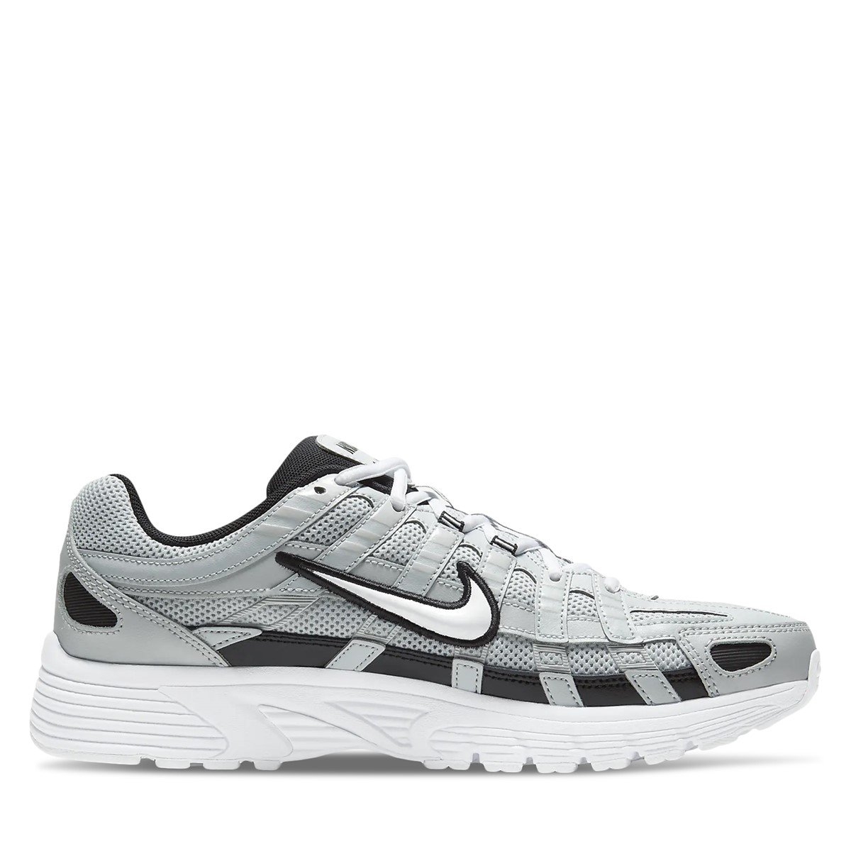 Men's P-6000 Sneakers in Grey/Black/White