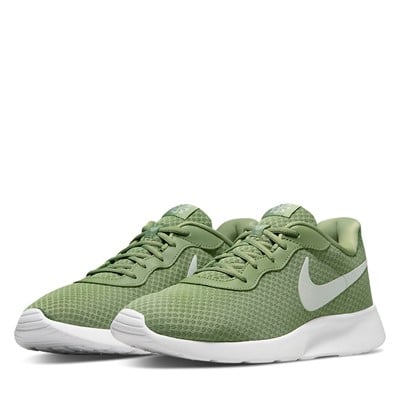 Men's Tanjun FlyEase Sneakers in Green/Grey/White Alternate View