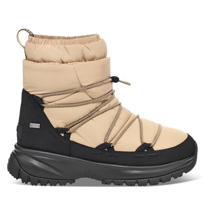 Women's Yose Puffer Mid Winter Boots in Brown/Black