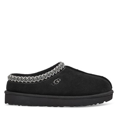Main view of Men's Tasman Slippers in Black