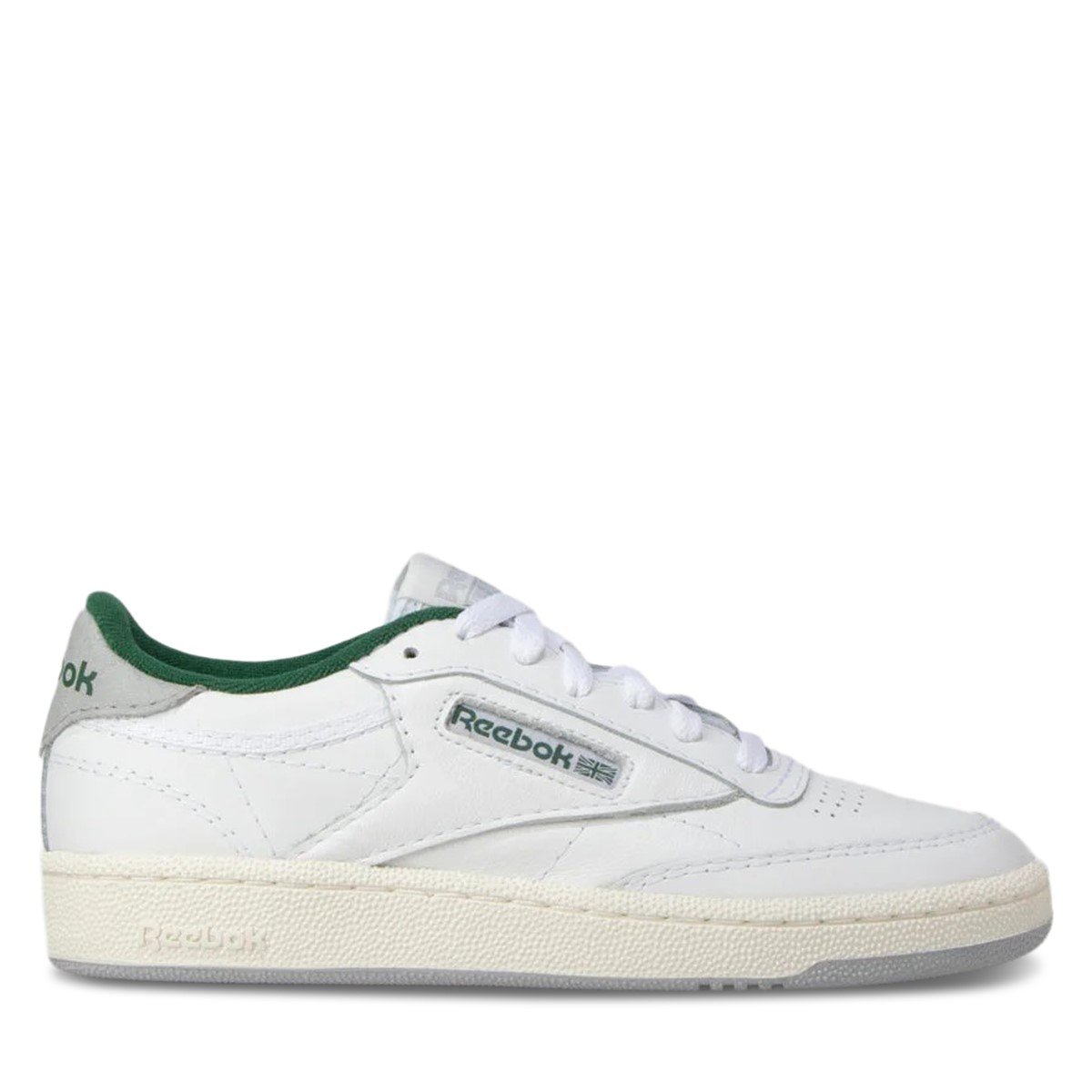 Men's Club C 85 Sneakers in White/Grey/Green