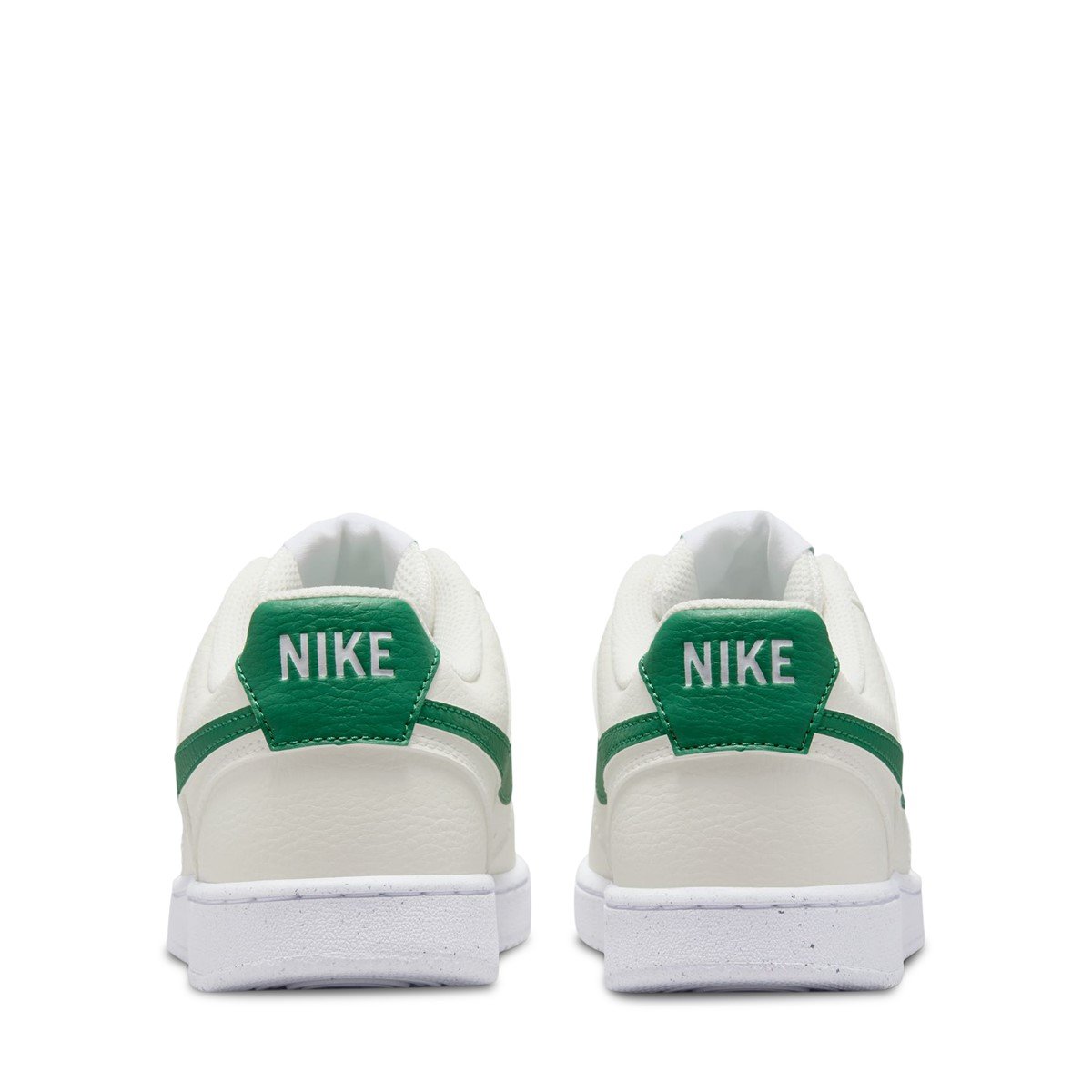 Women's Court Vision Low Sneakers in Off-White/Green | Little Burgundy
