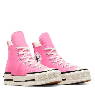 Women's Chuck 70 Plus Hi Sneakers in Pink Alternate View