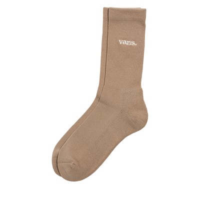 Lowercase Crew Socks in Taupe