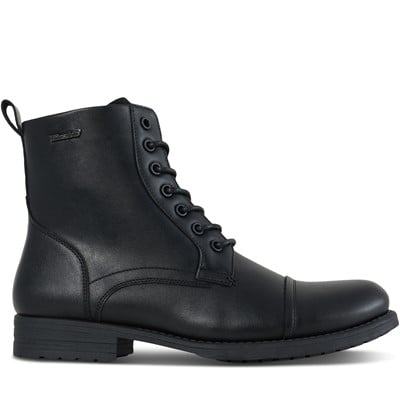Men's Samuel Lace-Up Boots in Black