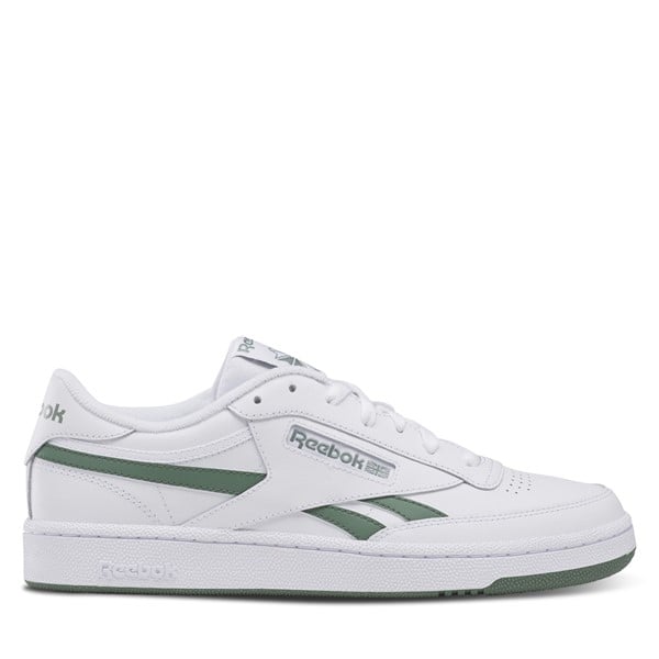 Reebok Club C Revenge Sneakers White/Green, Womens / Mens Leather