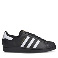 Classic Superstar Sneakers in Black/White
