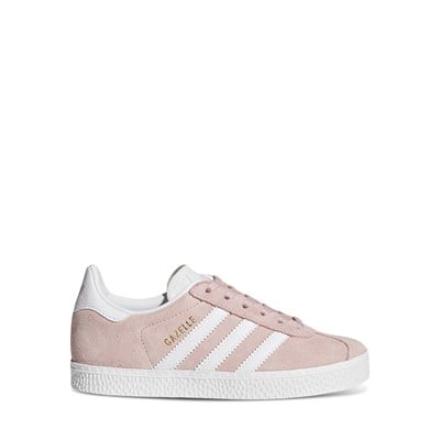 Little Kids Gazelle Sneakers in Pink/White