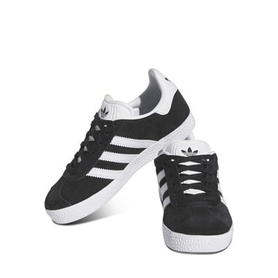 Little Kids Gazelle Sneakers in Black/White Alternate View