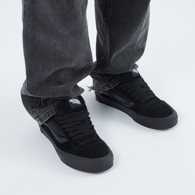 Men's Knu Skool Sneakers in Black Alternate View
