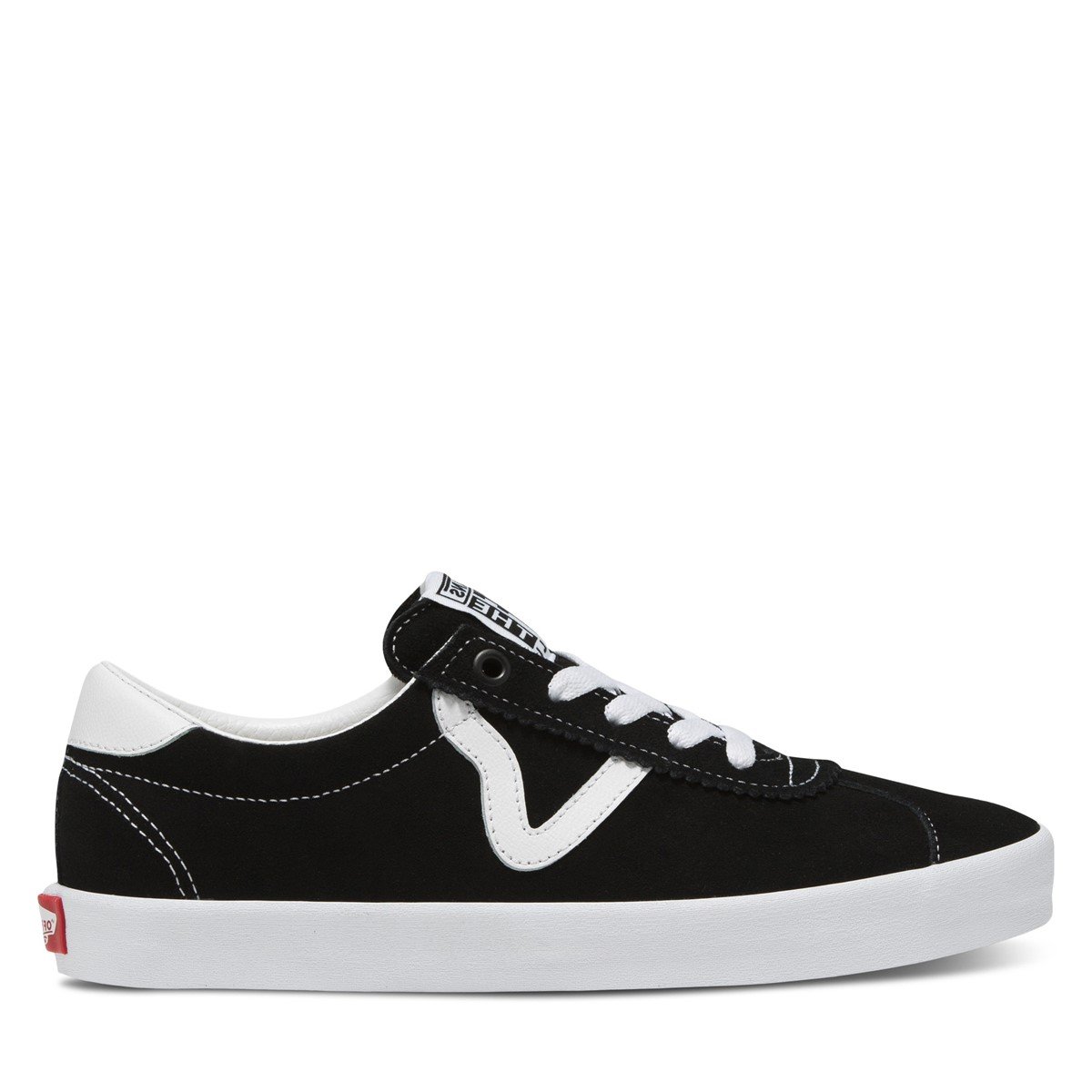 Sports Low Sneakers in Black/White