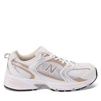 530 Sneakers in White/Silver/Brown
