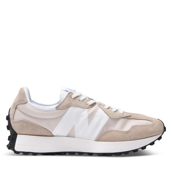 New Balance 327 Sneakers Beige/White White Misc, Womens Mens Suede