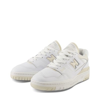 Women's BB550 Sneakers in White/Light Gold Alternate View