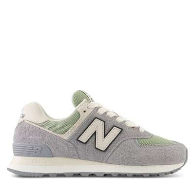 Women's 574 Sneakers in Grey/Green