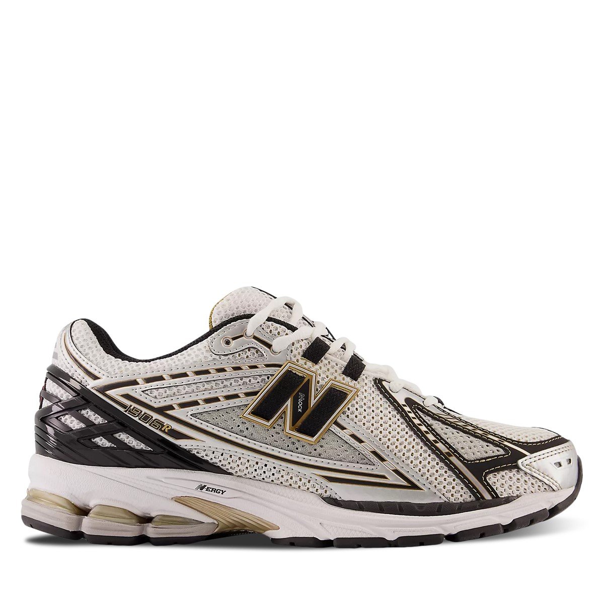 1906R Sneakers in Silver/Gold/Black