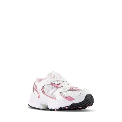 Toddler's 530 Sneakers in White/Pink Alternate View