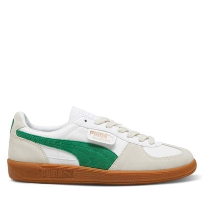 Men's Palermo Sneakers in White/Green