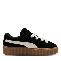 Baskets à plateforme FENTY x PUMA Phatty Creeper noires et blanches pour femmes