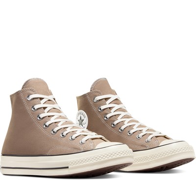 Khaki hi top converse sale