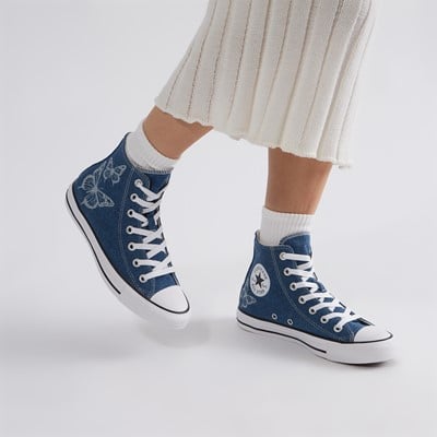 Baskets Chuck Taylor Sll Star Y2K Butterfly bleues pour femmes Alternate View