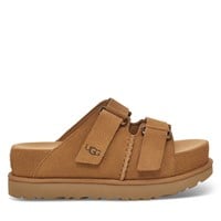 Women's Goldenstar Hi Slide Sandals in Chestnut