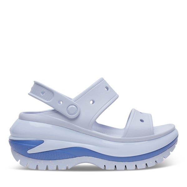 Crocs Women's Mega Crush Platform Sandals Blue,