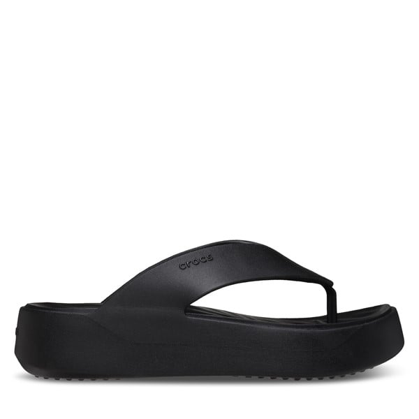 Tongs à plateforme Getaway noirs pour femmes, taille - Crocs | Little Burgundy Shoes