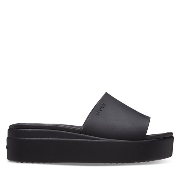 Sandales à plateforme Brooklyn noires pour femmes, taille - Crocs | Little Burgundy Shoes