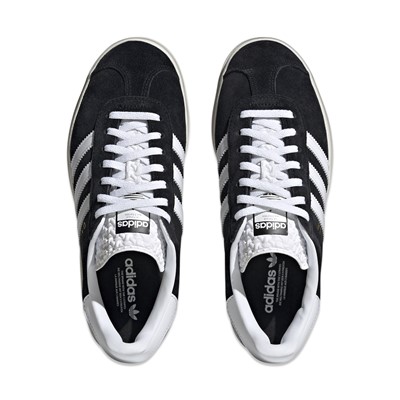 Women's Gazelle Bold Sneakers in Black/White Alternate View