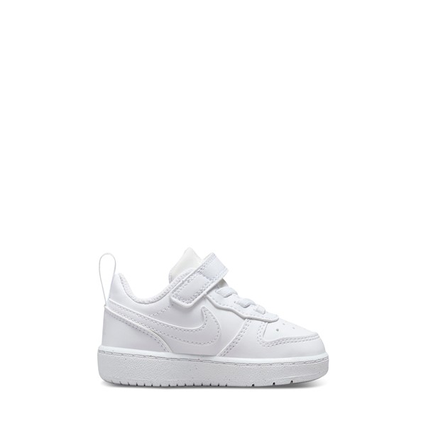 Baskets Court Borough Low blanches pour tout-petits, taille Toddler - Nike | Little Burgundy Shoes