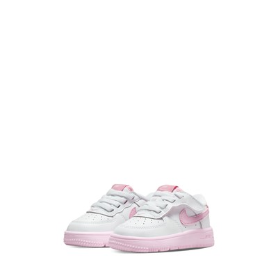 Alternate view of Baskets Air Force 1 Low EasyOn blanches et roses pâle pour tout-petits