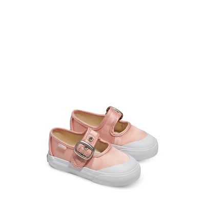 Toddler's Mary Jane Shoes in Pink/White Alternate View
