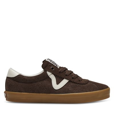 Women's Sport Low Sneakers in Chocolate/White