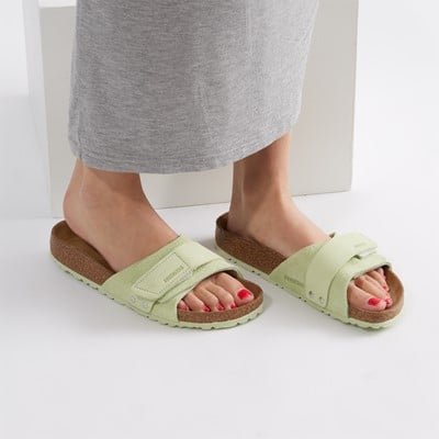 Women's Oita Sandals in Lime Green Alternate View