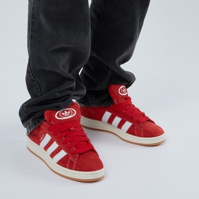 Campus 00s Sneakers in Red/White Alternate View