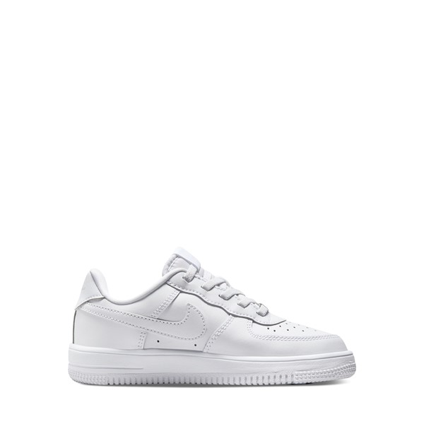 Nike Little Kids' Air Force 1 Low EasyOn Sneakers White, Largeittle Kid Leather